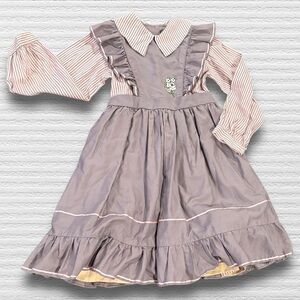 Nicole | Dorissa International | Pinafore | Apron | Dress | Vintage